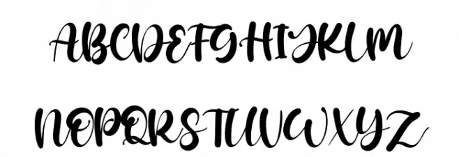 Boostone Шрифта ВЕРХНИЙ