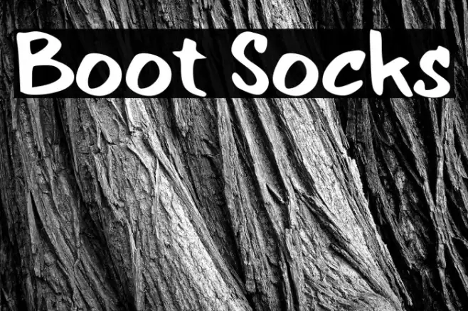 Boot Socks Example 1