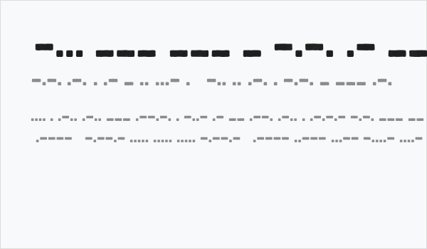 Bootcamp Morsecode Business Card