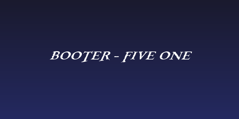 Booter - Five One Social Header