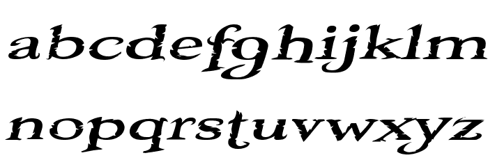 Booter - One Five Font Litere mici