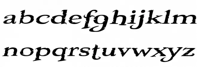 Booter - One Five Font Litere mici