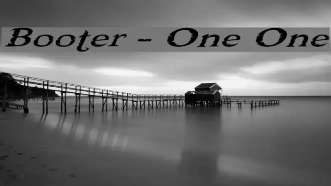 Booter - One One Example 2
