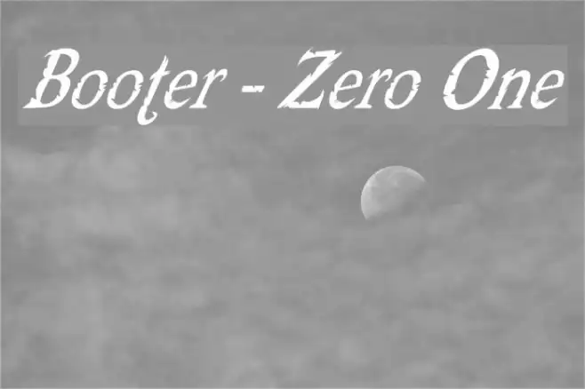 Booter - Zero One Example 3