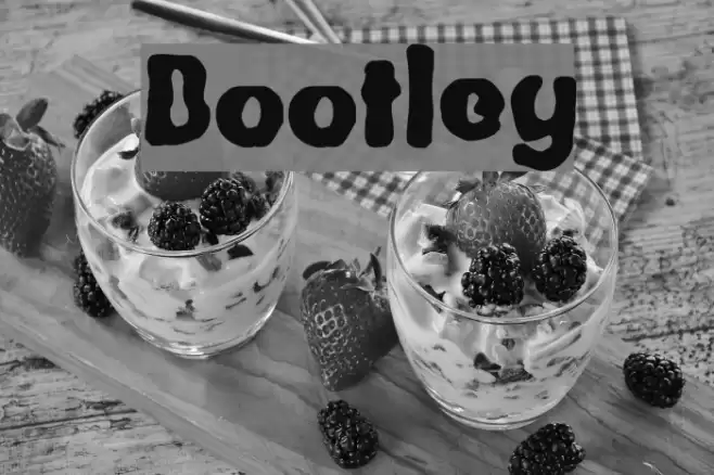 Bootleg Font examples