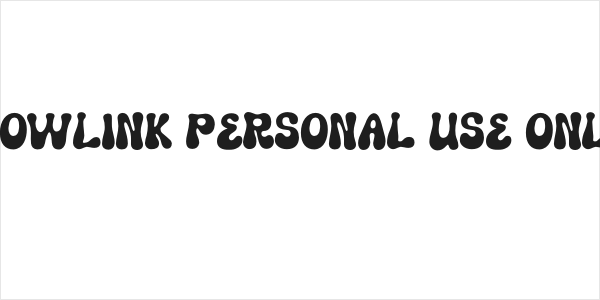 Boowlink PERSONAL USE ONLY! Logo