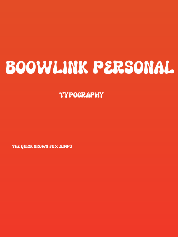 Boowlink PERSONAL USE ONLY! Poster