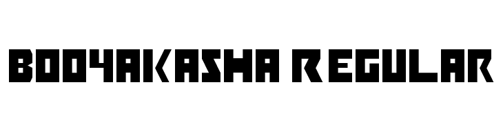 Booyakasha Regular  Frei Schriftart Herunterladen