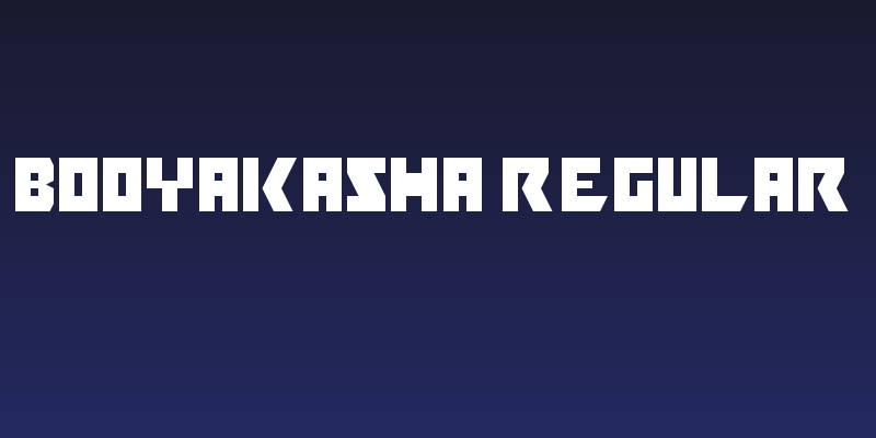 Booyakasha Regular Social Header