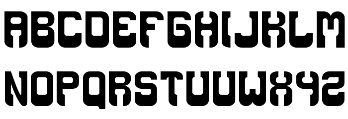 Booze Font LOWERCASE