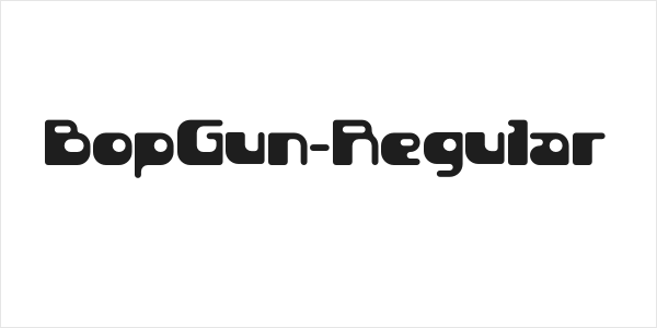 BopGun-Regular Logo