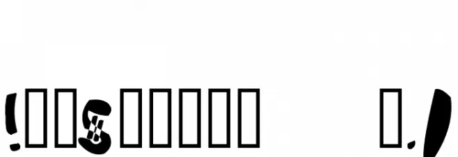 Bopollux Font OTHER CHARS