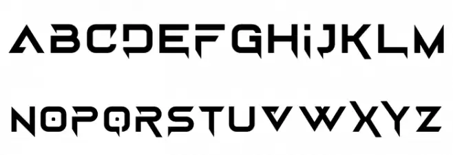 Bord Demo 字体 大写