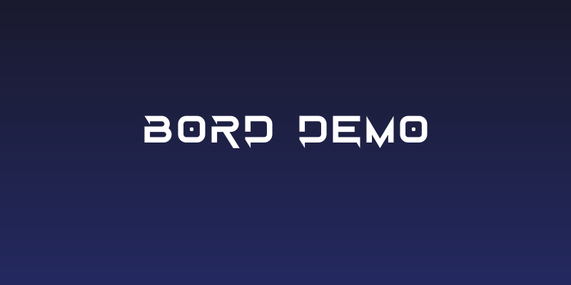 Bord Demo Social Header