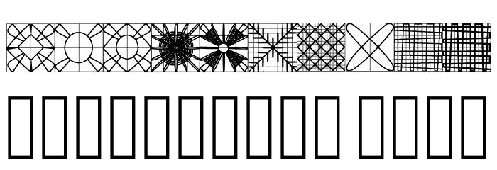 Bordado File Alagoano B Regular Font OTHER CHARS