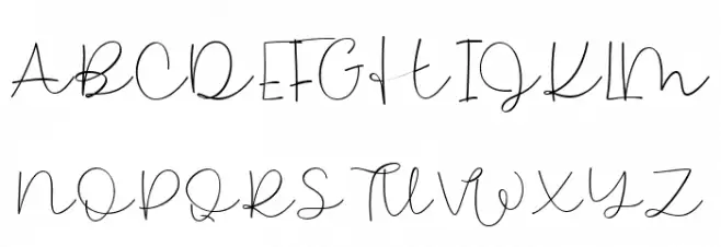 Bordeahill Handwriting Font Шрифта ВЕРХНИЙ