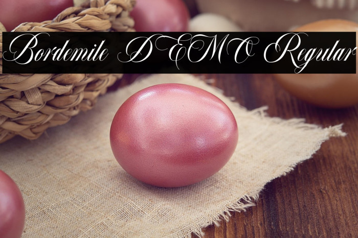 Bordemile DEMO Regular Example 3