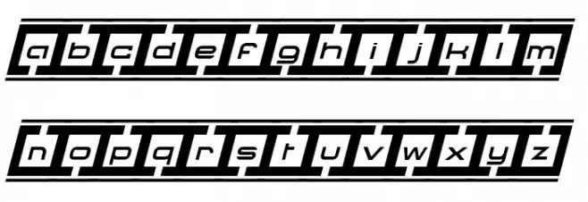 Border Base Future Italic خط أحرف صغيرة