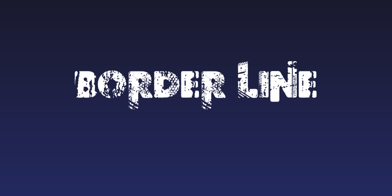 Border Line Social Header