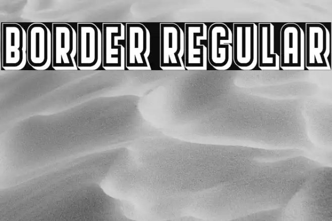 Border Regular Example 3