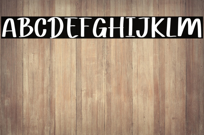 Border Wall Font examples