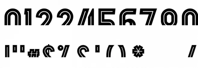 BorderControl Font OTHER CHARS