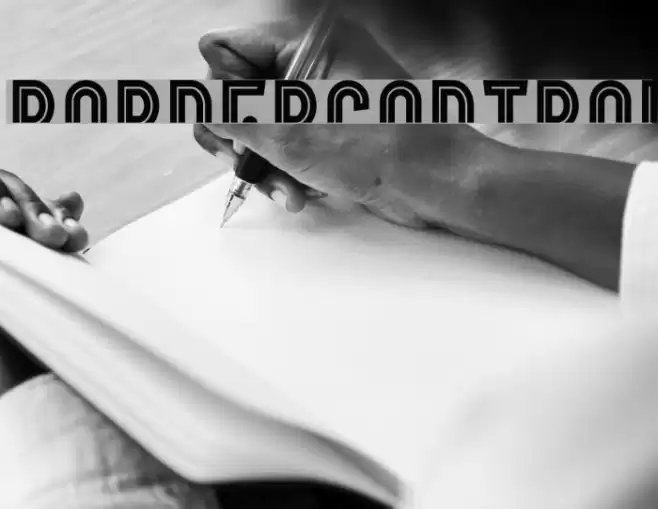 BorderControl Font examples