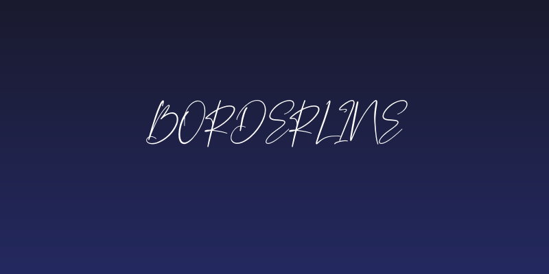 Borderline Social Header