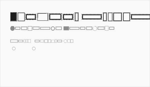 Borders islamic 1444 Business Card