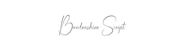 Bordershine Script  font caratteri gratis