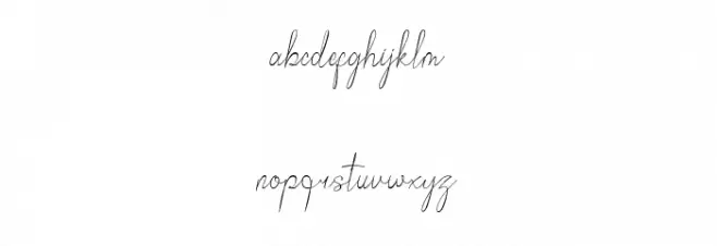 Bordershine Script Fuentes MINÚSCULAS