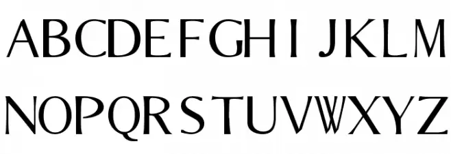Bordofixed Tryout フォント 大文字