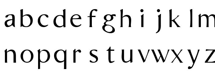 Bordofixed Tryout Font LOWERCASE