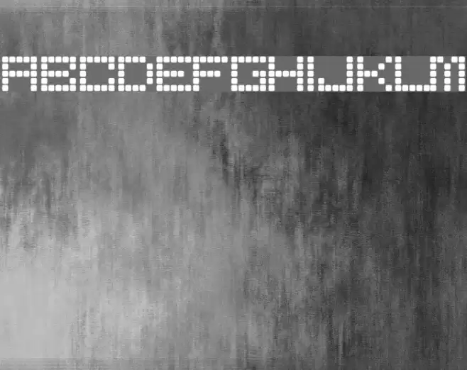 Bored-Regular Font examples