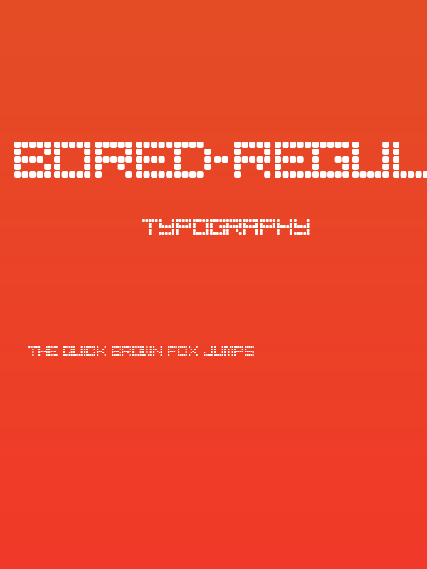 Bored-Regular Poster