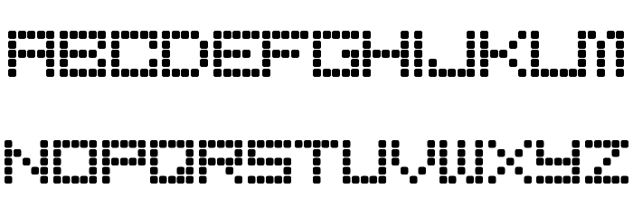 Bored-Regular Font LOWERCASE