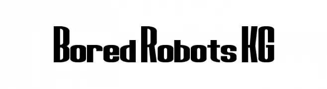 Bored Robots KG  Fuentes Gratis Descargar