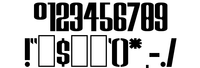 Bored Robots KG Font OTHER CHARS