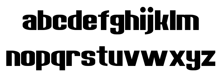 Bored Robots KG Font LOWERCASE