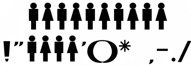 Boredom Font OTHER CHARS