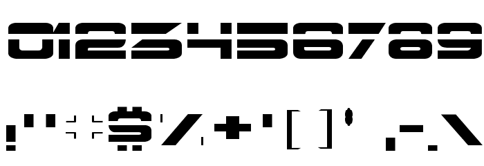 Borg-9 Font OTHER CHARS
