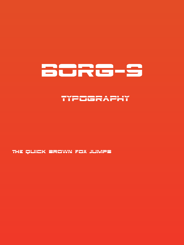 Borg-9 Poster