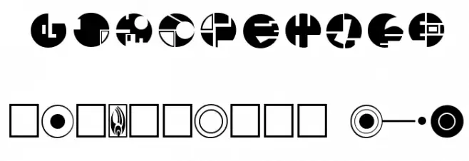 Borg Font OTHER CHARS