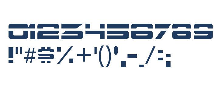 BorgNine-Regular Other Characters