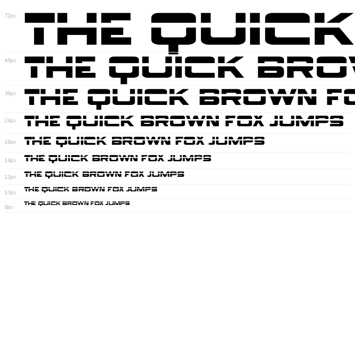 BorgNine-Regular Waterfall