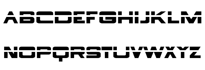 BorgNine-Regular Font LOWERCASE