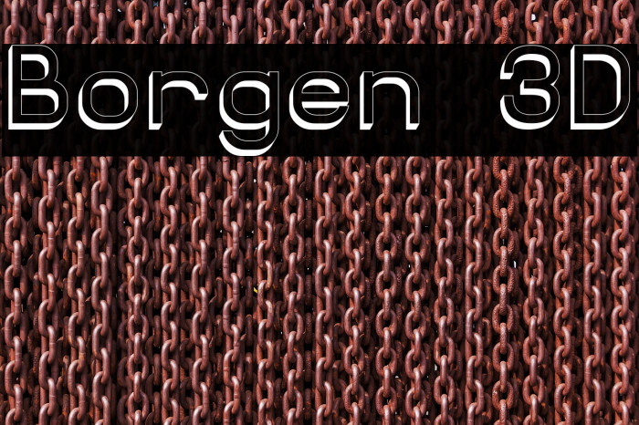 Borgen 3D Example 3