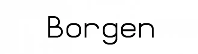 Borgen  les polices de caractères gratuit tlcharger