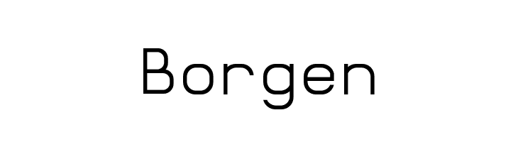 Borgen  नि: शुल्क फ़ॉन्ट्स डाउनलोड