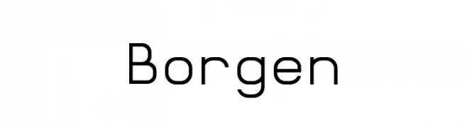 Borgen  Descarca Fonturi Gratis
